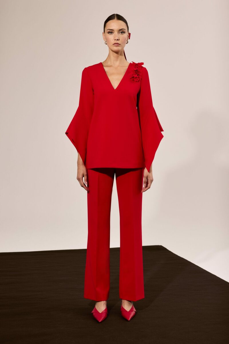 Conjunto ROJO de CARLA RUIZ  (Colección AW26) - Imagen 2