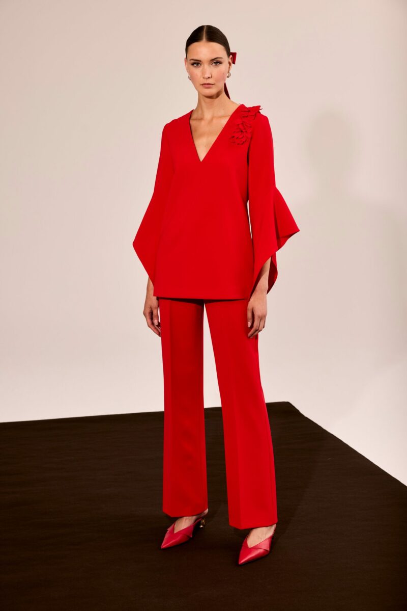 Conjunto ROJO de CARLA RUIZ  (Colección AW26) - Imagen 3