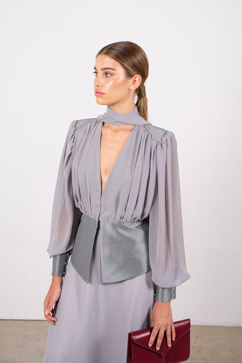 Chaqueta MELINA gris STRENA - Imagen 2