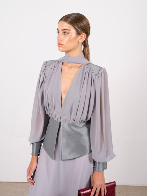 Chaqueta MELINA gris STRENA