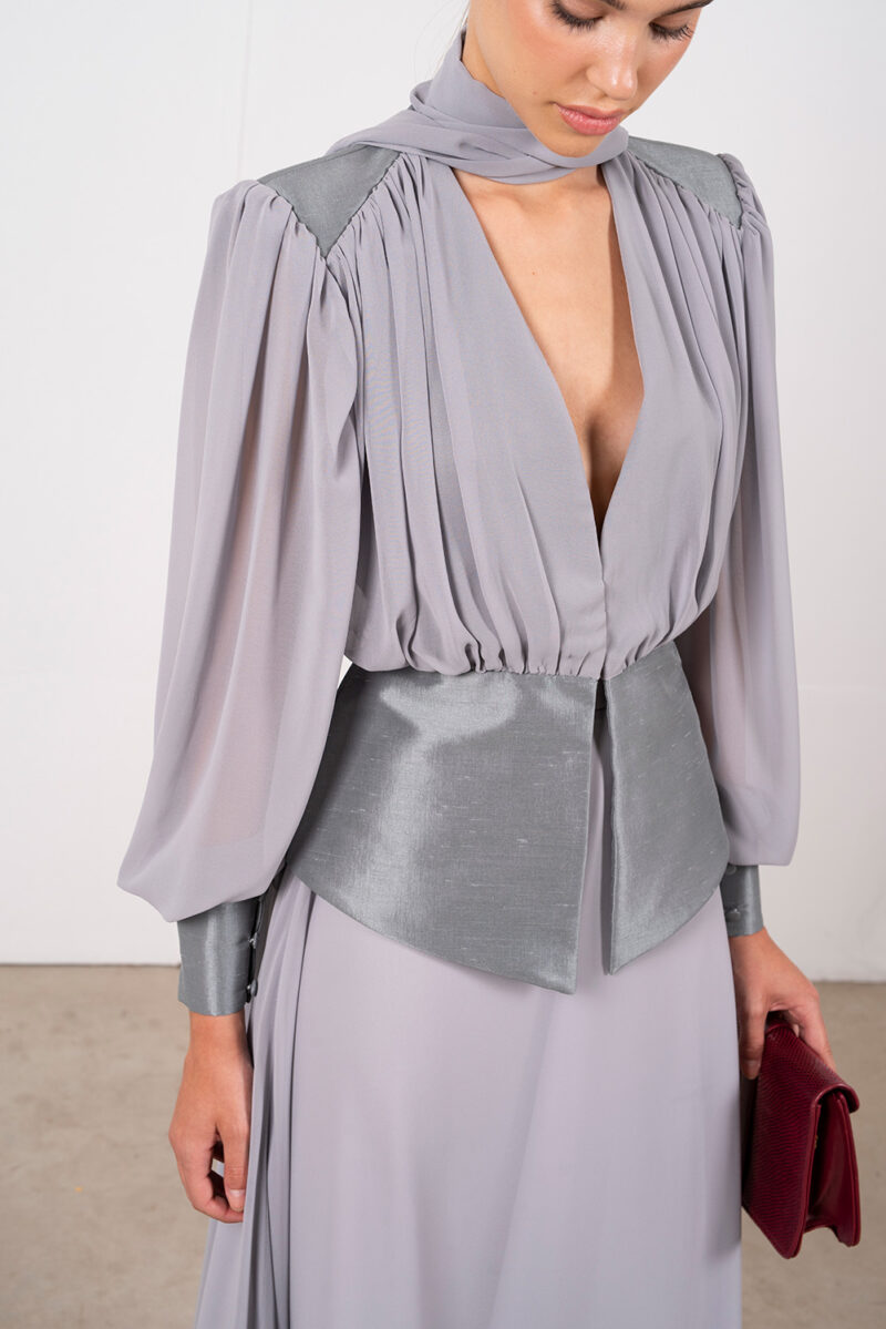 Chaqueta MELINA gris STRENA - Imagen 4